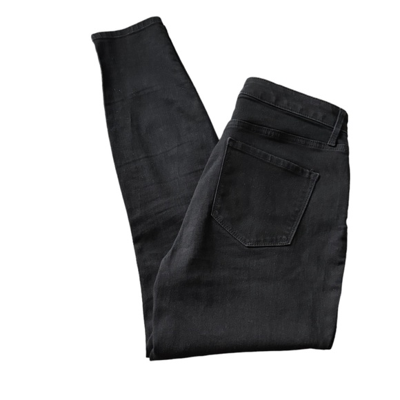 Talbots Denim - TALBOTS Flawless High Waist Jegging Ankle Black Skinny Denim Jeans